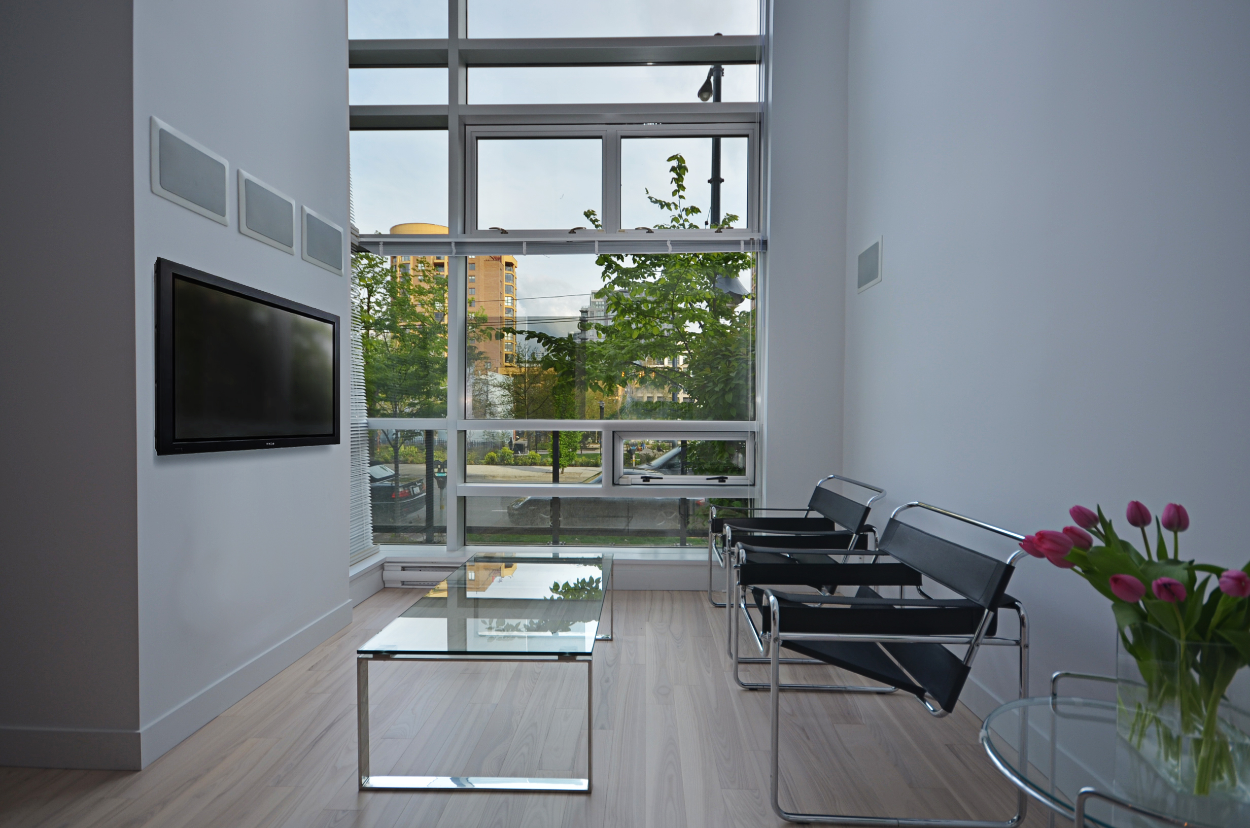 Yaletown Condo Modern Living Room