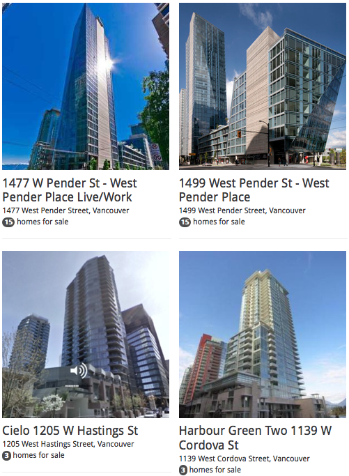 Coal Harbour Luxury Modern Condo Listings