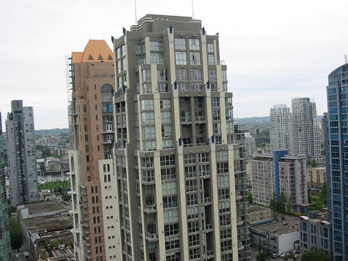 Birds eye tower view  - 1238 Richards- Metropolis