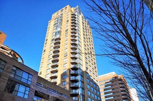 outside of 1189 Howe St, Downtown Vancouver, BC by Albrighton