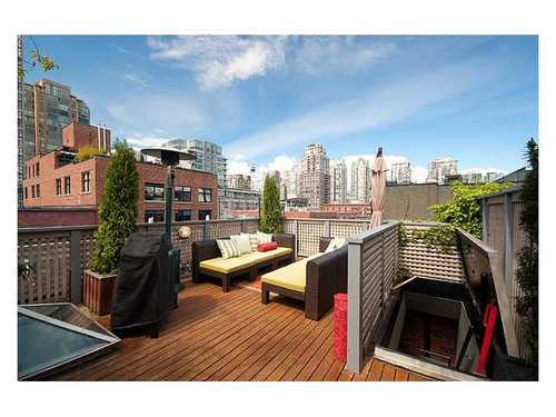 Yaletown Loft Patio