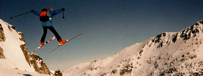 old photograph whistler skiing