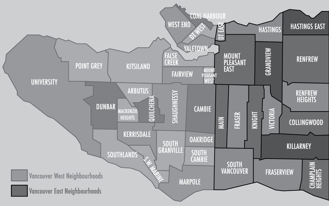 Vancouver Map