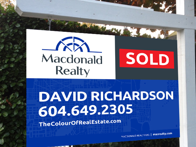 richardson sold sign