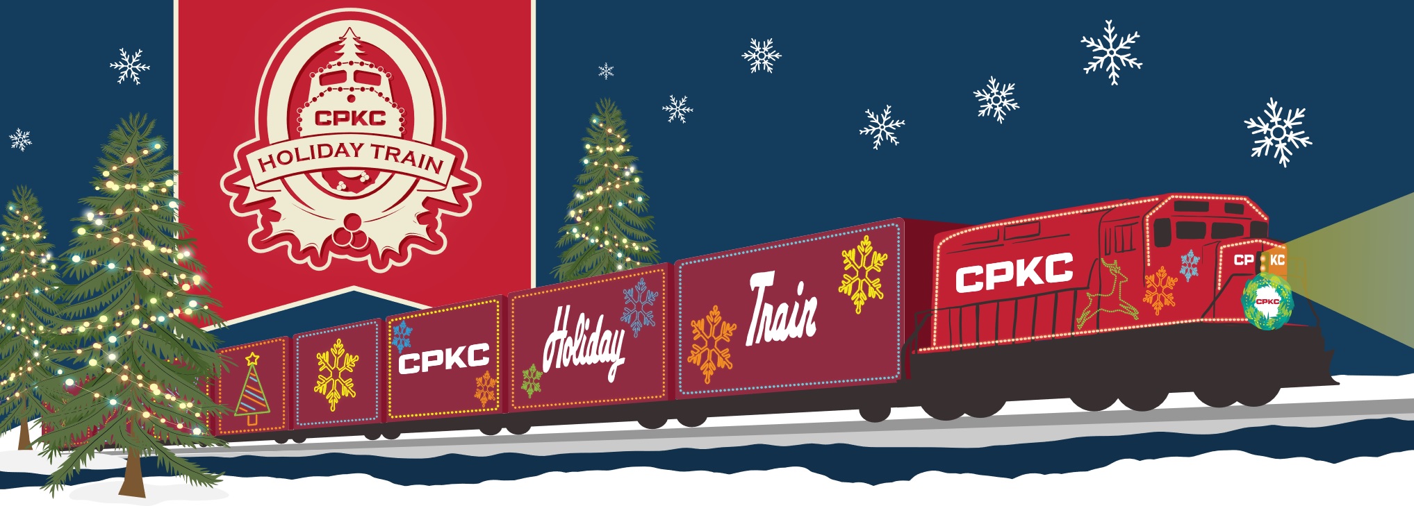 canadian holiday christmas train