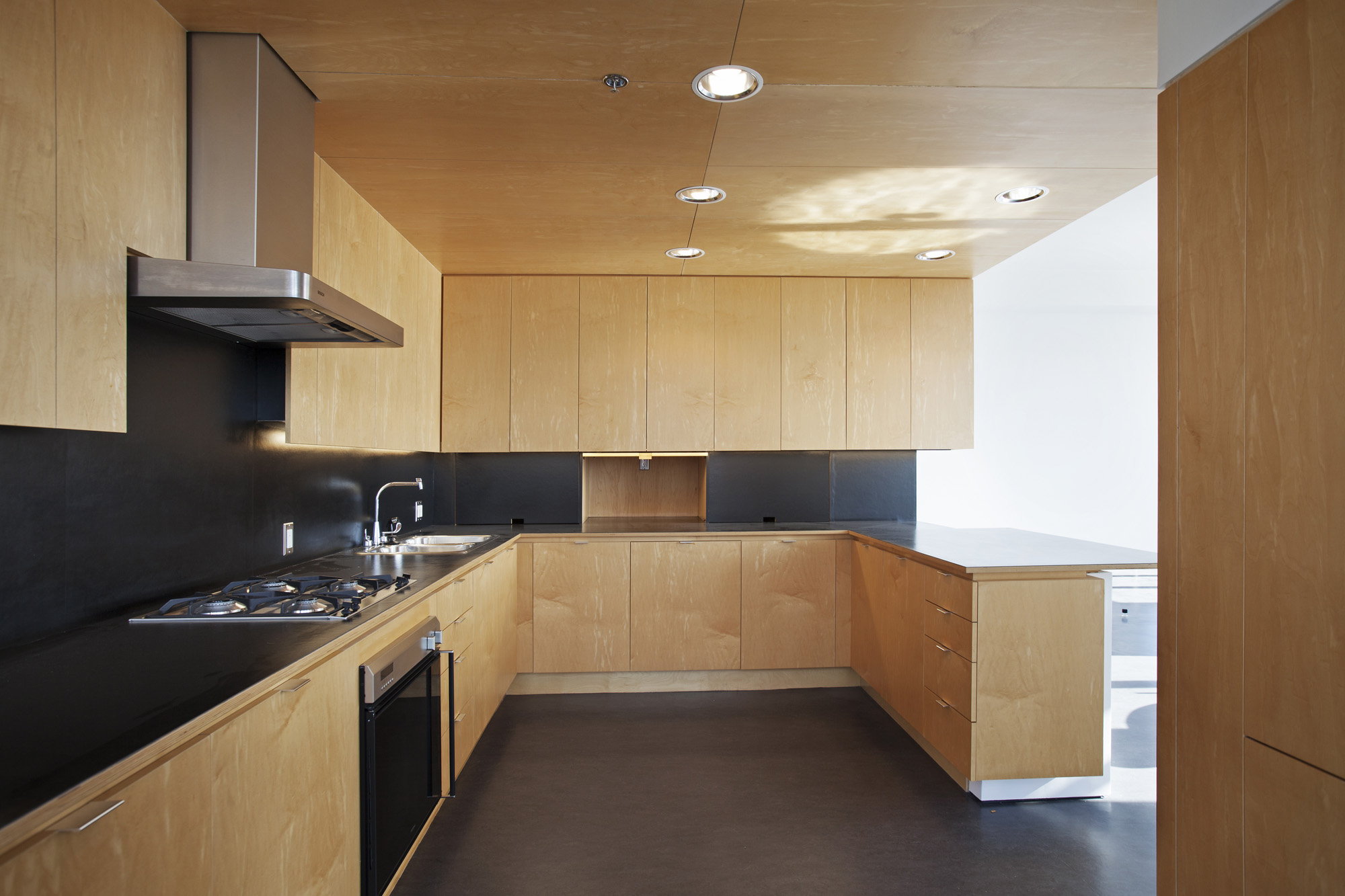 Minimalist Loft Kitchen