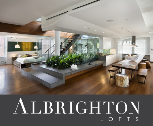 Albrighton lofts logo wide open