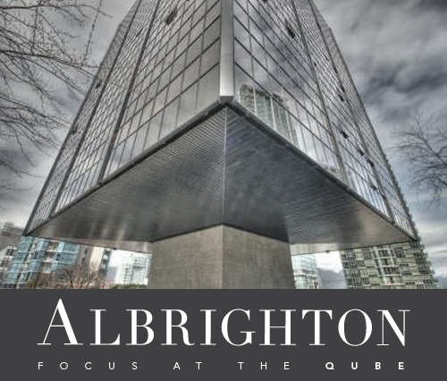 Albrighton Logo for the Qube