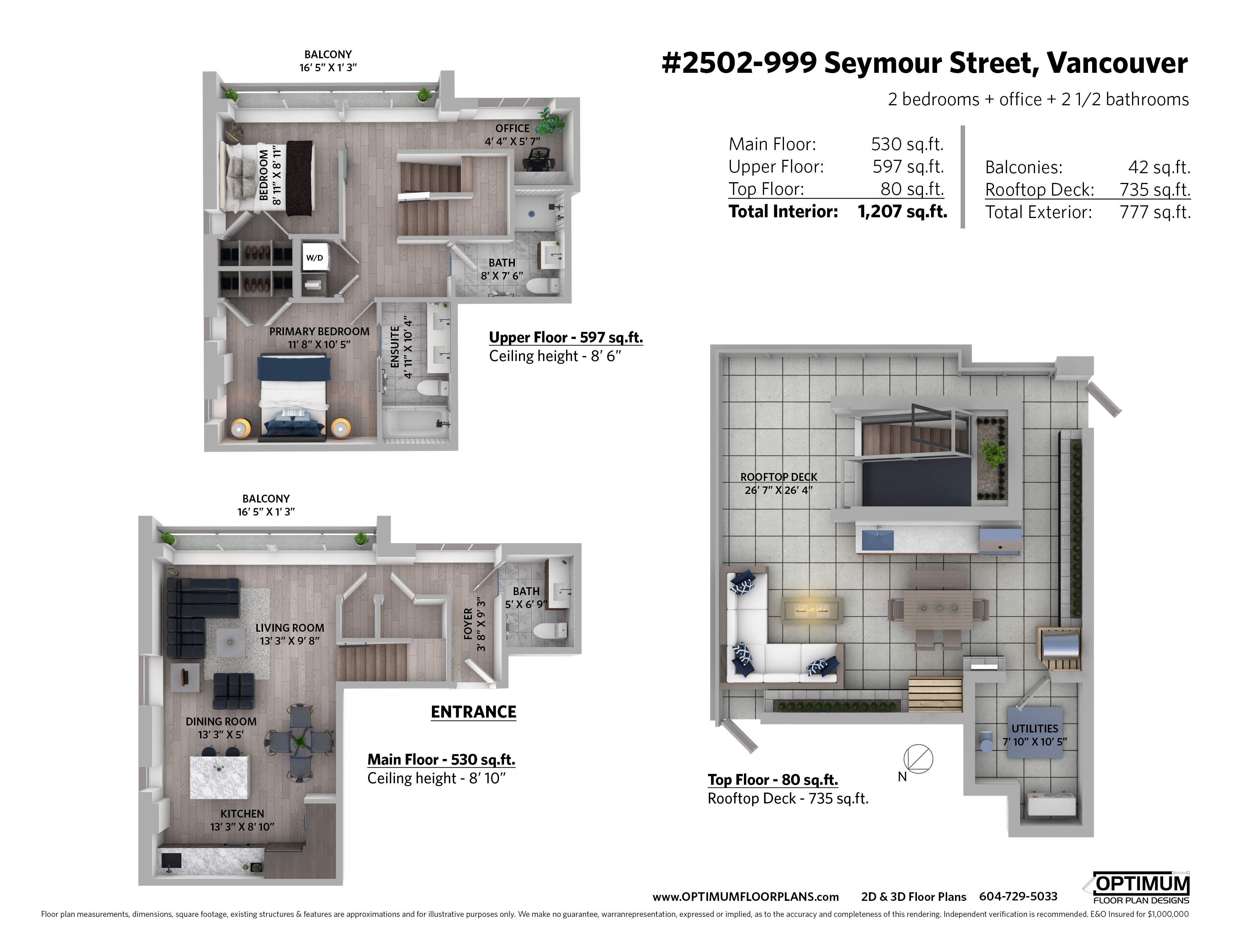 2509 999 seymour street 3d