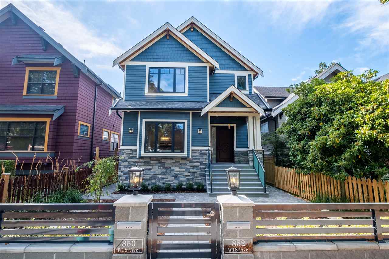 Exterior Modern Craftsman Home Vancouver