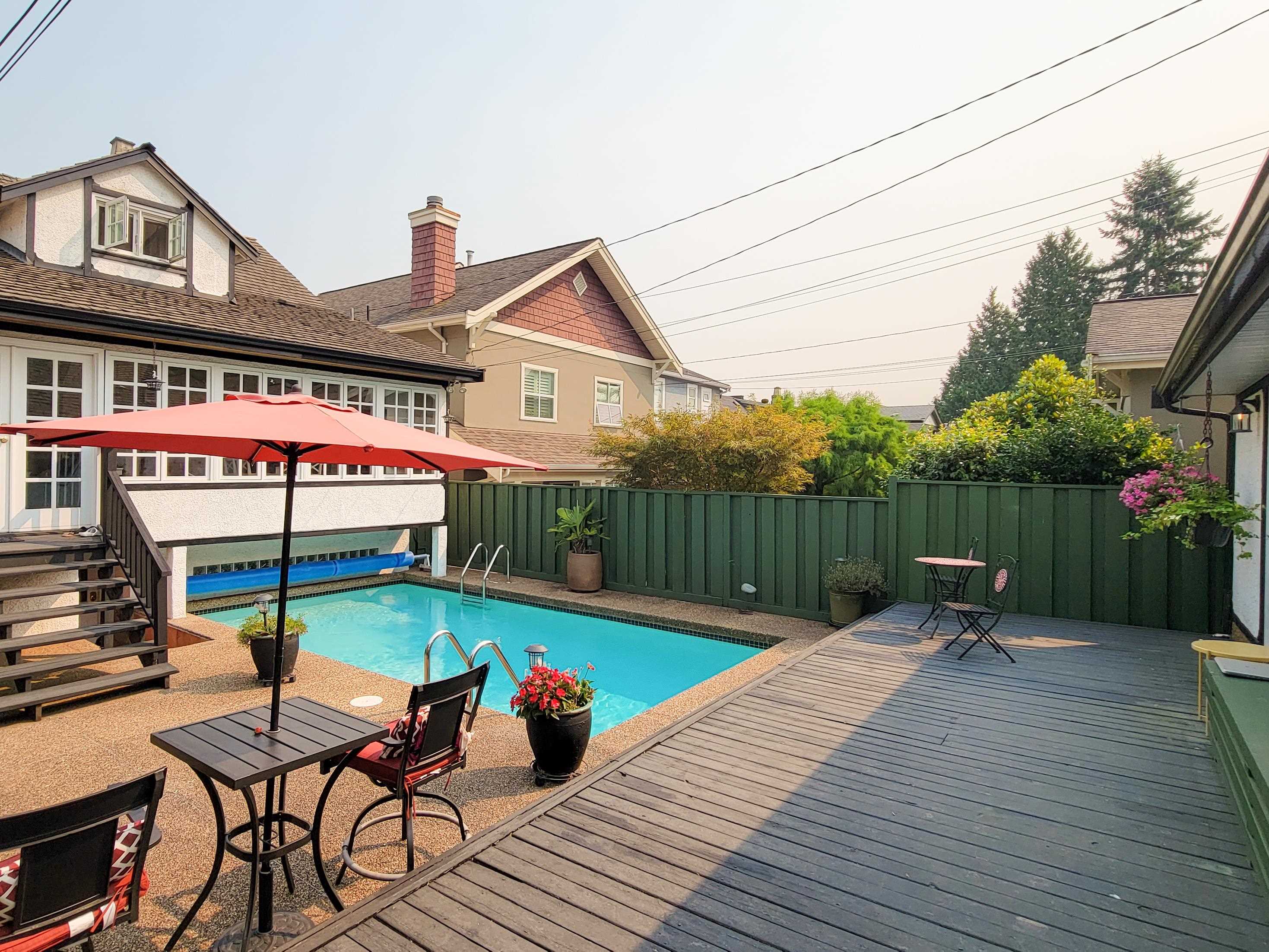 westside vancouver home for sale with a pool