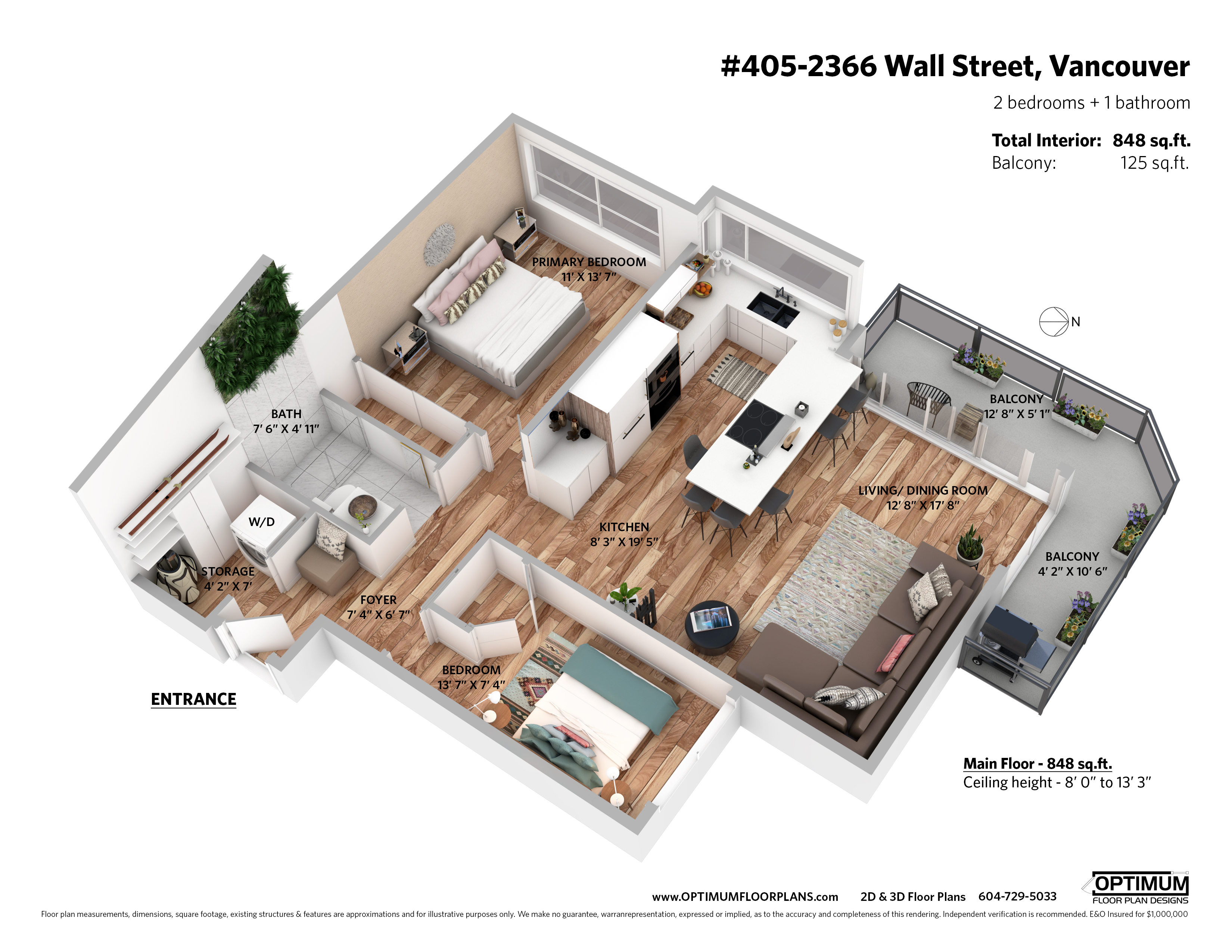 405 2366 wall street 3d