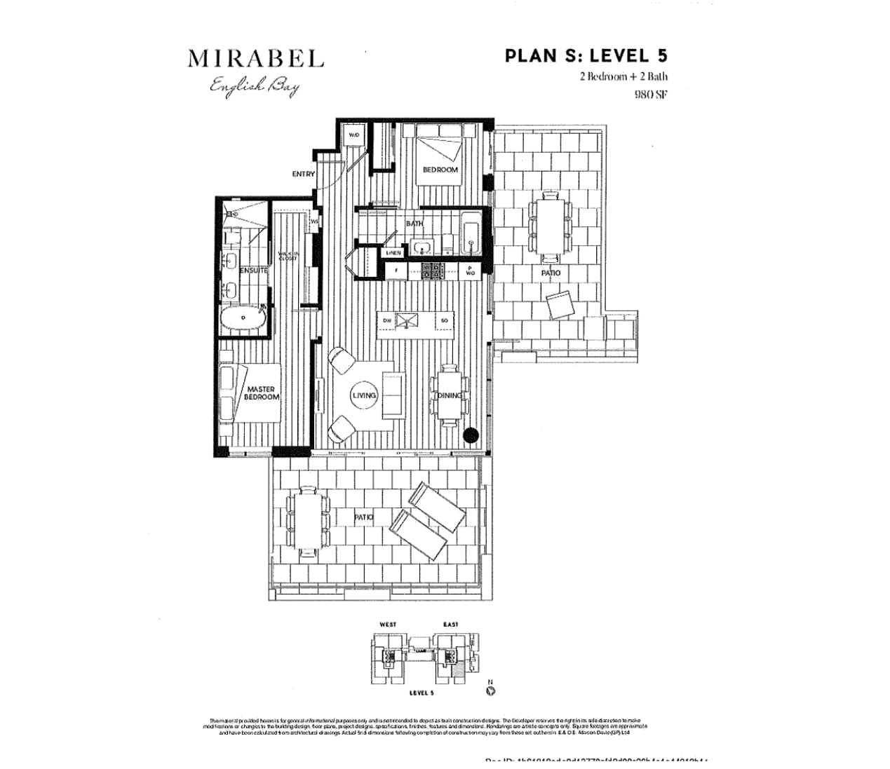 504e plan 2 1385 Davie Street - Mirabel