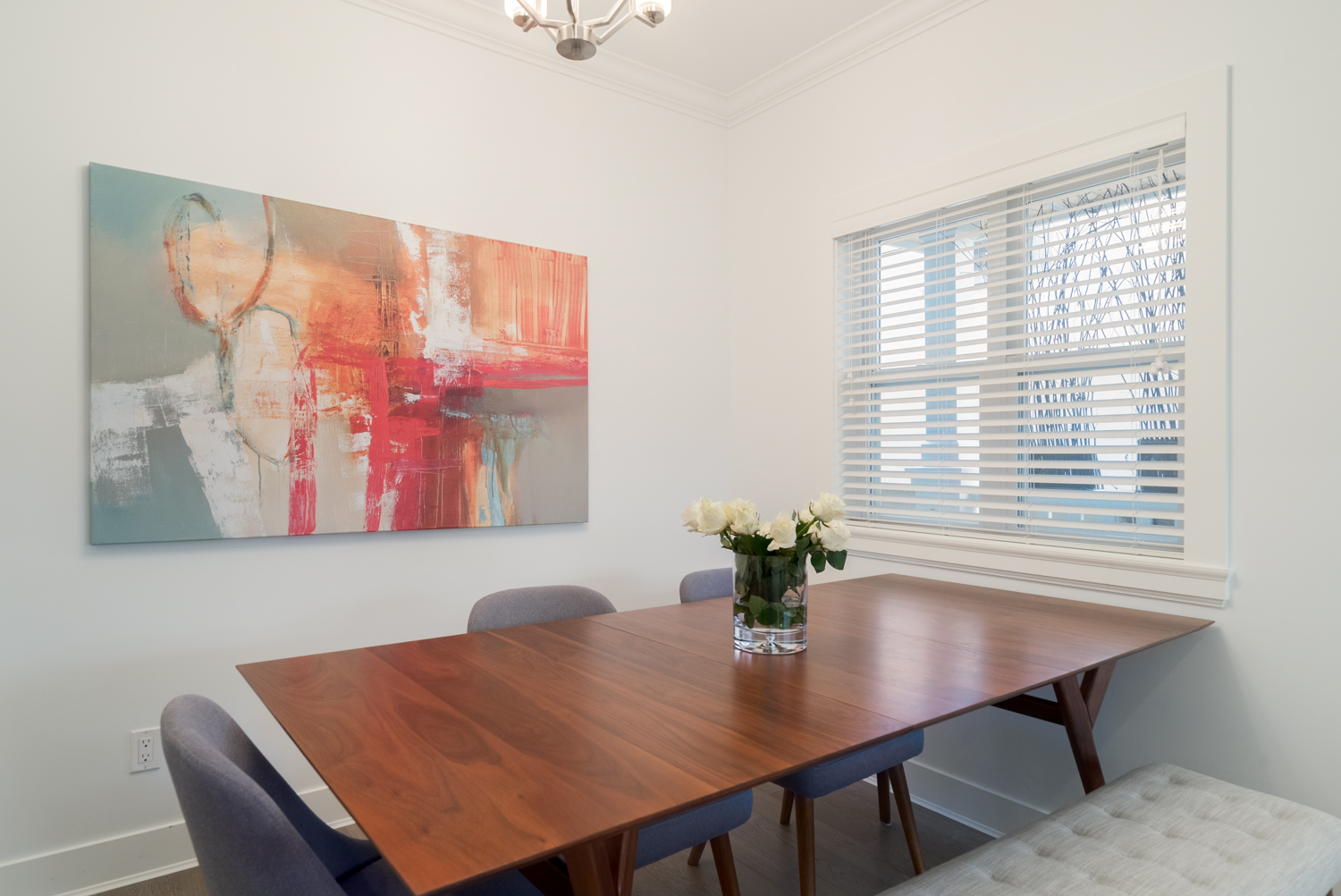 Beautiful Mid-Century Modern Inspired Dining Room Vancouver