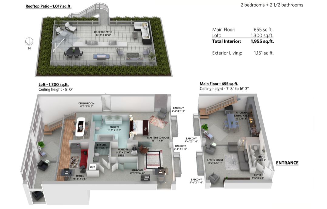 arthur erickson floor plan