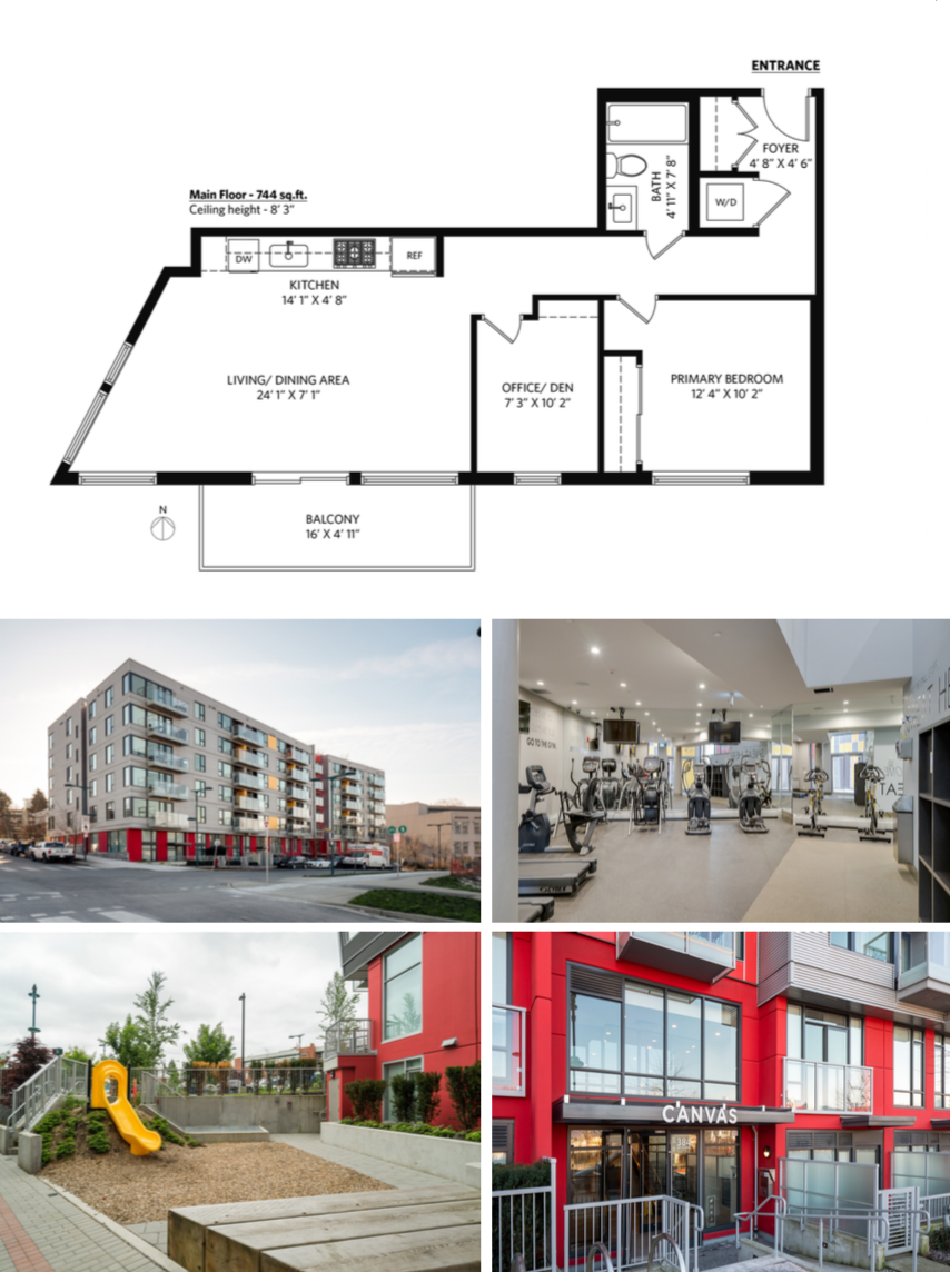 canvas and floor plan mount pleasant 605   384 e 1st ave modern condo