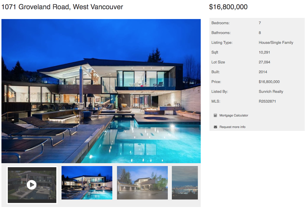 groveland modern home for sale westvan