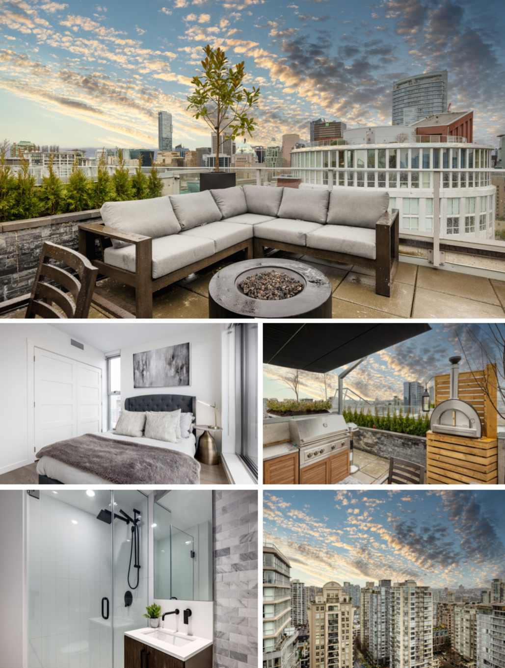 rooftop deck downtown penthouse listing