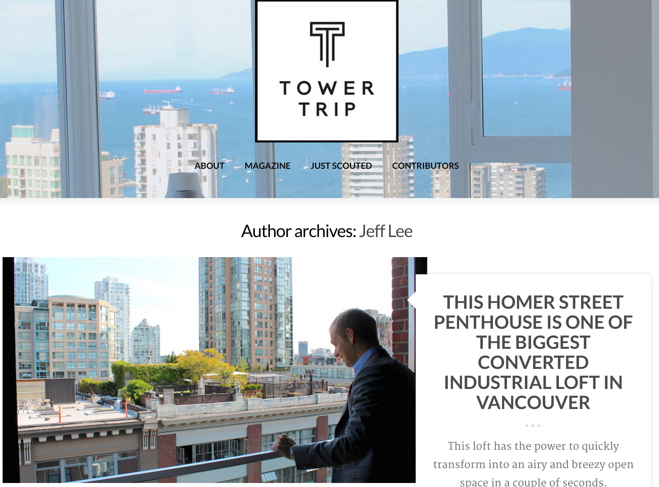 tower trip magazine and albrighton real estate