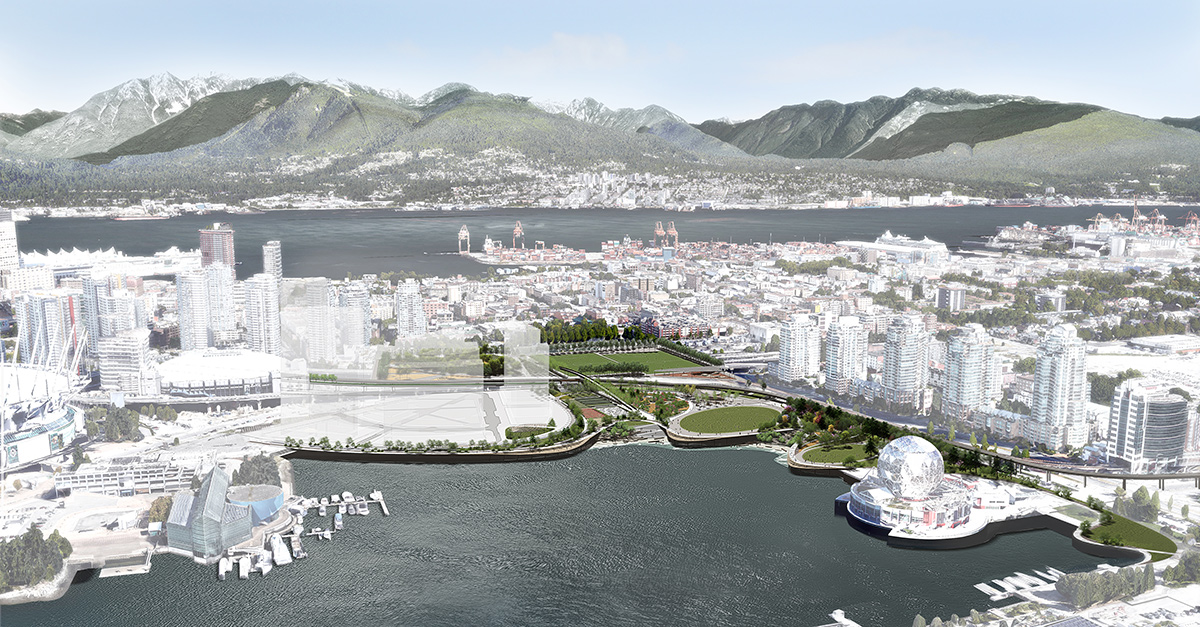 north east false creek park design