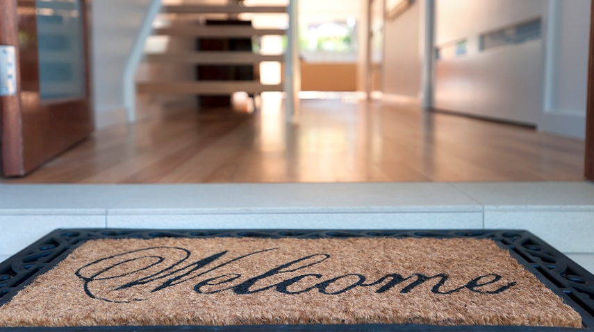 welcome mat